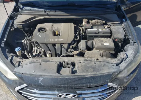 2017 Hyundai Elantra Value Edition from USA, damaged, VIN KMHD84LF8HU429596